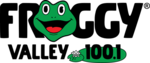 Froggy Valley 100.1 логотипі (WFVY) .png