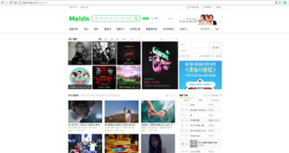 Melon (online music service) South Korea music website