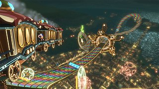 <span class="mw-page-title-main">Rainbow Road</span> Series of Mario Kart courses