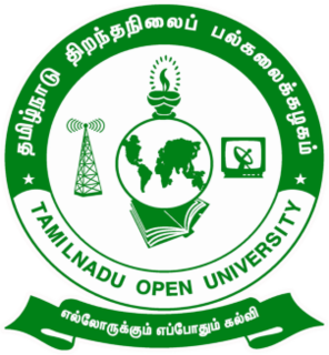 Tamil Nadu Open University Open university based in Chennai, India