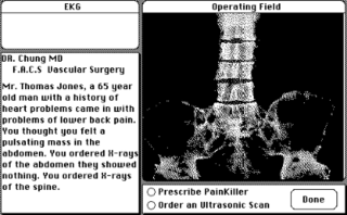 <i>The Surgeon</i> (video game) 1985 video game