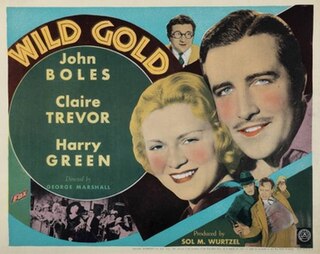 <i>Wild Gold</i> 1934 film by George Marshall