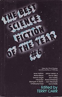 <i>The Best Science Fiction of the Year 6</i>