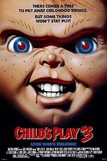 <i>Childs Play 3</i> 1991 American slasher film by Jack Bender