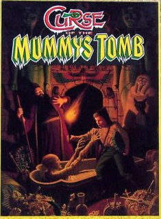 Curse of the Mummys Tomb (board game)