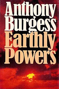 <i>Earthly Powers</i> book by Anthony Burgess