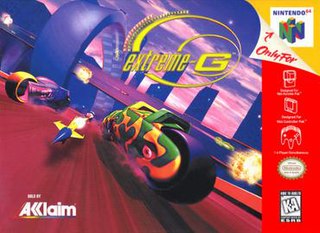 <i>Extreme-G</i> 1997 video game