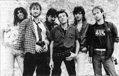 Galija in the late 1980s, from left to right: Jean Jacques Roskam, Predrag Milosavljević, Zoran Radosavljević, Nenad Milosavljević, Bratislav Zlatkovi