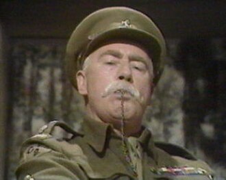 Geoffrey Lumsden as Captain Square in Dad's Army