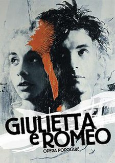 <i>Giulietta e Romeo</i> (musical) 2007 Italian-language musical with music by Riccardo Cocciante and lyrics by Pasquale Panella