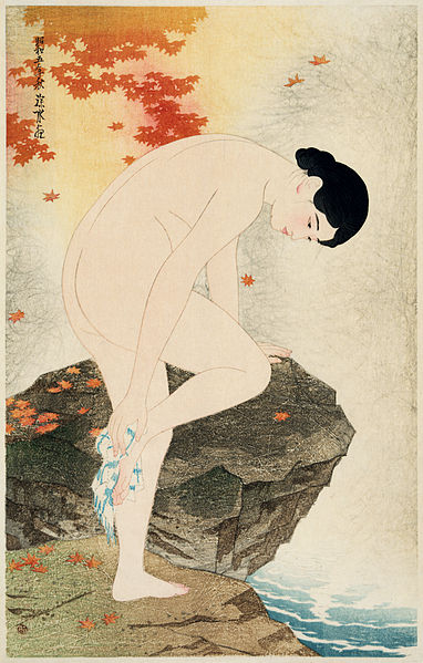 File:Itō Shinsui, The fragrance of a bath, 1930.jpg