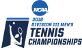 NCAA 2018 Division III Men's Tennis Championship logo.svg