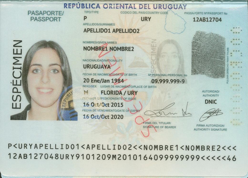 File:Pasaporte Uruguayo - Especimen.png