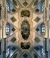 The ceiling by Giovanni Battista Tiepolo. Santa Maria del Rosario (Venice) ceiling by Tiepolo.jpg