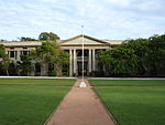 The young James Alfred Corea was educated at the prestigious St Thomas' College, Mt. Lavinia. St. Thomas' College 2.jpg