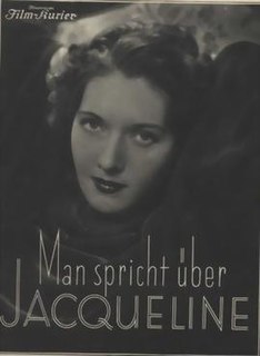 <i>Talking About Jacqueline</i> 1937 film