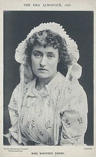 Winifred Emery British actress