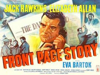 <i>Front Page Story</i> 1954 film