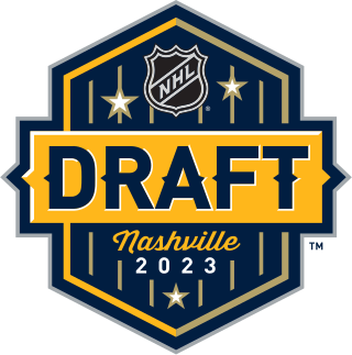 <span class="mw-page-title-main">2023 NHL entry draft</span> 61st annual meeting of National Hockey League franchises to select newly eligible players