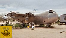 RB-1 at the Pima Air Museum Budd conestoga.jpeg
