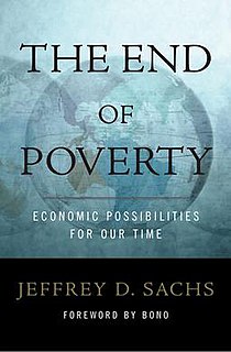 <i>The End of Poverty</i> nonfiction book by economist Jeffrey Sachs