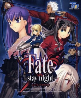 <i>Fate/stay night</i> Japanese visual novel, manga, and anime series