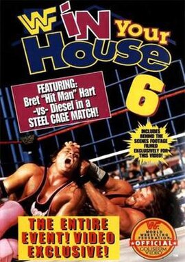 VHS cover, showcasing Bret Hart and Diesel