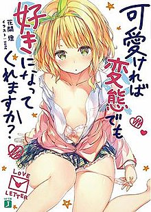 Kawaikereba Hentai demo Suki ni Natte Kuremasuka? light novel volume 1 cover.jpg