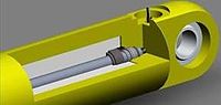 Thumbnail for Position-sensing hydraulic cylinder