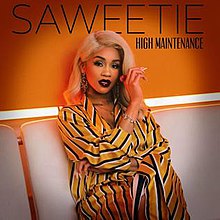 Arte da capa oficial do álbum com uma fotografia de Saweetie.  Esta versão não inclui o rótulo de advertência Parental Advisory.