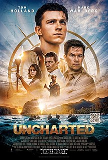 <i>Uncharted</i> (film) 2022 American film by Ruben Fleischer