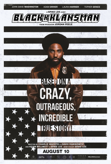 <i>BlacKkKlansman</i> 2018 American film by Spike Lee