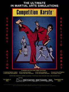 <i>Competition Karate</i> 1984 video game