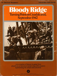 <i>Bloody Ridge</i> (game) Board wargame