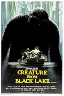 Creature from Black Lake, 1976, estreno en cines poster.jpg