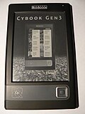 Thumbnail for File:CyBook Gen3 e-reader.jpg