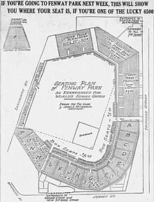 Fenway Park Seating Charts 