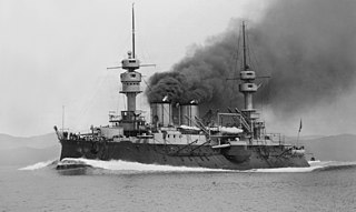 French battleship <i>Jauréguiberry</i> Pre-dreadnought battleship constructed for the French Navy