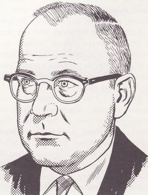 Portrait of Gardner Fox by Gil Kane