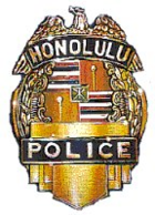 Kenteken van de politie van Honolulu