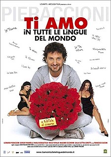 <i>I Love You in Every Language in the World</i> 2005 Italian film