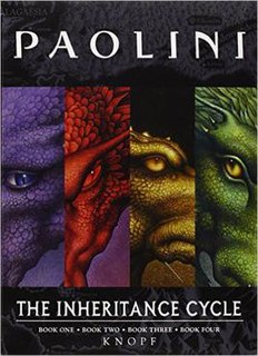 <i>The Inheritance Cycle</i> Series of books by Christopher Paolini