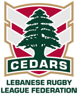 Lebanon national rugby league team representative side of Lebanon in rugby league football