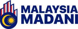 The official logo of Malaysia Madani. Malaysia Madani logo.png