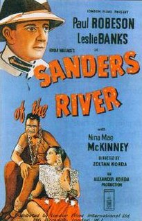 <i>Sanders of the River</i> 1935 British film by Zoltán Korda