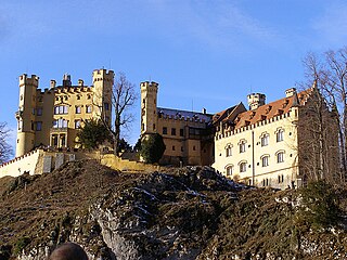 Hohenschwangau Castle 19th-century fortress Schwangau