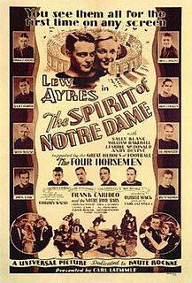 <i>The Spirit of Notre Dame</i> 1931 film