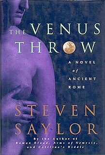 <i>The Venus Throw</i> 2005 historical novel by Steven Saylor