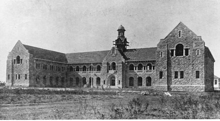 The Old Arts building in 1910, now a provincial heritage site