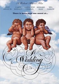 <i>A Wedding</i> 1978 film by Robert Altman